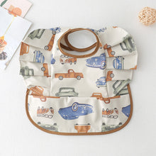 Baby Bibs INS Nordic Style Angel Feed Pocket Burp Girl Boy Infant Meals Bib Waterproof Easy Clean Cute Elephant Bibs Soft PU