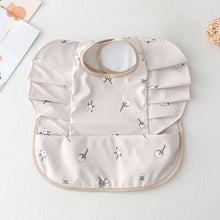 Baby Bibs INS Nordic Style Angel Feed Pocket Burp Girl Boy Infant Meals Bib Waterproof Easy Clean Cute Elephant Bibs Soft PU