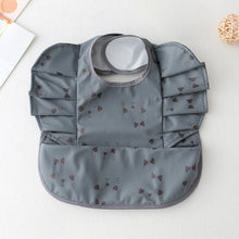 Baby Bibs INS Nordic Style Angel Feed Pocket Burp Girl Boy Infant Meals Bib Waterproof Easy Clean Cute Elephant Bibs Soft PU