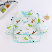 Baby Bibs New Cute Children Baby Stuff Toddler Waterproof Long Sleeve Art Smock Feeding Bib Apron for Kids 0-6 Years