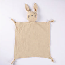 Baby Cotton Muslin Comforter Blanket Soft Newborn Sleeping Dolls Kids Fashion Sleep Toy Soothe Appease Towel Bibs
