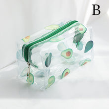 Big Waterproof Transparent Pencil Case PVC Stationery Gift Girls Students Pencil Bag Kawaii Makeup Cosmetic Bag Travel Bags