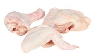 MAPLELODGE CHICKEN CUT 9 FROZEN PACK OF 1X23.5 KG