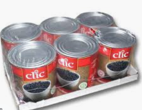 CLIC BEAN BLACK TURTLE PACK OF 6X100 OZ (20KG) - DeliverMyCart.com