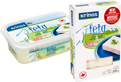 KRINOS CHEESE FETA COW S MILK PACK OF 1X11 KG