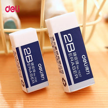 Deli 5pcs/ School Supplies Pencil Eraser Gifts School Office Correction Supplies Erasers Rubber for Kids Clear Eraser Set 2B 4B