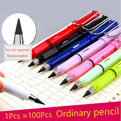 Eternal Pencil Unlimited Writing Pen Magic Pencils Papeleria Kawaii Stationery Kids Teacher Gift Office School Art Supplies