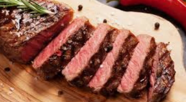 SYSCO CENTRAL ONTARIO BEEF STEAK STRIPLOIN T/E PACK OF 24 (8OZ) FROZEN