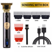 Finishing Fading Blending Professional Hair Trimmer for Men Pro Beard Trimmer Electric Hair Clipper Lithium Hair Cutting Machine