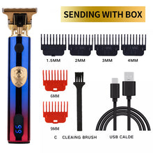 Finishing Fading Blending Professional Hair Trimmer for Men Pro Beard Trimmer Electric Hair Clipper Lithium Hair Cutting Machine