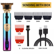 Finishing Fading Blending Professional Hair Trimmer for Men Pro Beard Trimmer Electric Hair Clipper Lithium Hair Cutting Machine