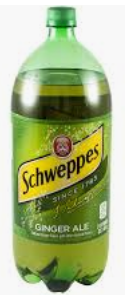 SCHWEPPES GINGER ALE PACK OF 8X2 LITERS