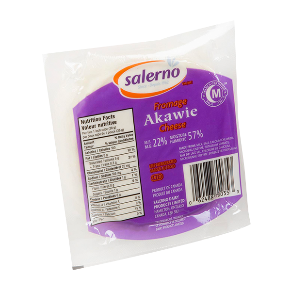 SALERNO CHEESE SPECIAL AKAWI PACK OF 12X450 GRAMS HALAL