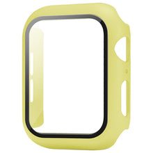 Glass+Cover For Apple Watch Case 45mm 41mm 44mm 40mm 42mm 38mm Bumper Tempered Case Screen Protector Iwatch Serie 7 6 SE 5 4 3 2