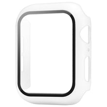 Glass+Cover For Apple Watch Case 45mm 41mm 44mm 40mm 42mm 38mm Bumper Tempered Case Screen Protector Iwatch Serie 7 6 SE 5 4 3 2