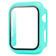 Glass+Cover For Apple Watch Case 45mm 41mm 44mm 40mm 42mm 38mm Bumper Tempered Case Screen Protector Iwatch Serie 7 6 SE 5 4 3 2