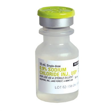 SODIUM CHLORIDE 0.9% (NACL) FOR INJECTION WITHOUT PRESERVATION PACK OF 25