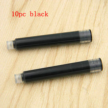 High Quality Piston Fountain Pen Transparent White bullet Needle 0.38mm 0.5mm Stationery Office School Supplies