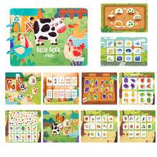 Kid Quiet Busy Book Montessori Baby Educational Toy Pasture Fruit Animal Sorting Match Game Baby Sticker Toy for Child Book Gift