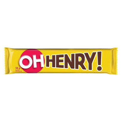 BAR CHOCOLATE OH HENRY 58G PACK OF (9 X 24 COUNT) - DeliverMyCart.com