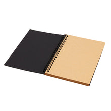 LE Sketchbooks Diary Painting Graffiti Soft Cover Black Paper Sketchbook Notepad Drawing Notebook Office School Supplies