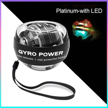 LED Wrist Power Hand Ball Self-starting Powerball With Counter Arm Hand Muscle Force Trainer  Exercise Equipment Strengthener