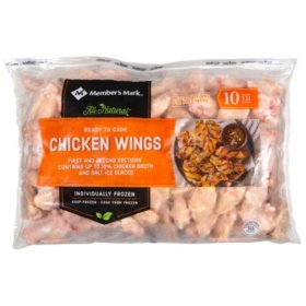 SYSCLS CHICKEN WING IQF S/T 10/12 PACK OF 2X2.27 KG