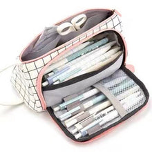 Large Capacity Pencil Case Kawaii School Pen Case Supplies Pencil Storage Bag Students Pencil Cases Big Pen Box Pouch Stationery