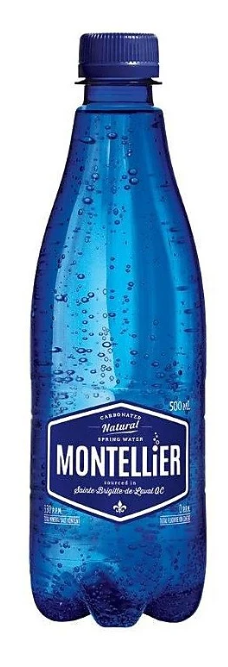 MONTELLIER CARBONATED MINERAL WATER PACK OF 24
