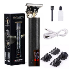 Men's Barber Retro T9 Hair Trimmer Professional Razor Trimmer Kemei Heyar Cut Machine Wireless Hair Clipper Beard Man Shaving