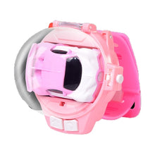 Mini Watch Control Car Cute RC Car Accompany with Your Kids Gift for Boys Kids on Birthday ChristmasWatch RC Car Toy 87HD