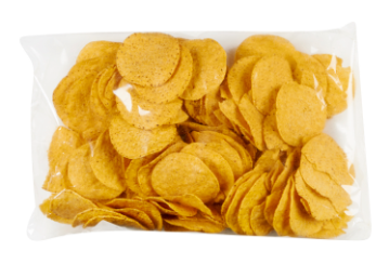 SENORITOS CHIP NACHO YEL ROUND PACK OF 6X400 GRAMS