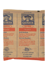 QUAKER CEREAL OATMEAL PACK OF 108 (1OZ)