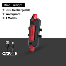 Rechargeable Bike Front Bicycle Lights Front Back Rear Taillight  MTB Road Bike Headlight Bicycle Accessories Ciclismo Фонарик