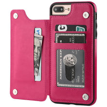 Retro PU Flip Leather Case For iPhone 14 13 12 11 Pro Max XS Multi Card Holder Phone Cases For iPhone X 6 6S 7 8 Plus SE Cover