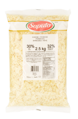 SAPUTO SHAVED PARMESAN CHEESE PACK OF 4 (10KG)