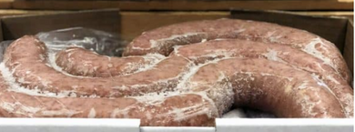 BUTCHER FROZEN SAUSAGE BRATWURST 6 PACK OF 1 (5 KG)