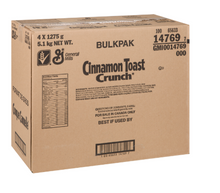 GENERAL MILLS CEREAL CINNAMON TOAST CRUNCH PACK OF 4 (5.5KG)