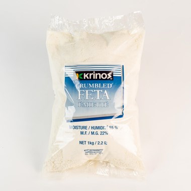 MKZ CLS  CHEESE FETA CRUMBLED HARD CDN PACK OF 4X1 KG