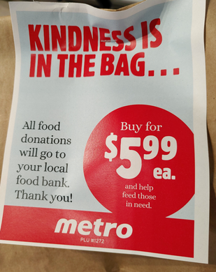 Metro Fundraiser - Helping To Feed Those In Need