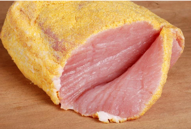 Fine Meats Frozen Sliced Centre Cut Peameal Bacon 7mm Thickness PACK OF 1X 5 KG FROZEN