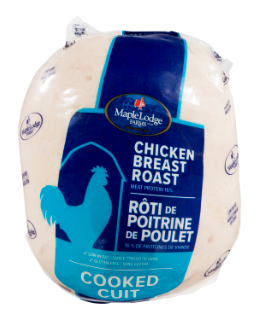 MAPLE LODGE CHICKEN BREAST COOKED ROASTED FROZEN PACK OF 2X3.38 KG