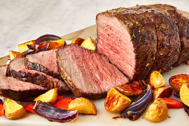 Kosher, Beef, inside round roast 100% Kosher Pack Of 1 KG Frozen