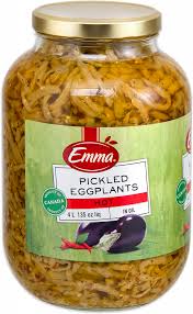 EGGPLANT PICKLED HOT IN OIL 3LITER