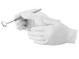 ULINE WHITE NITRILE GLOVES PACK OF 200