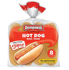 Dempster’s, hot dog buns