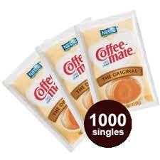 CREAMER COFFEE MATE WHITENER PACK OF 1000X3 GRAMS