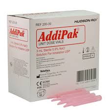 ADDIPAK UNIT DOSE STERILE SOLUTION VAILS PACK OF 100