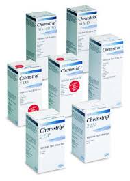 CHEMSTRIP URINALYSIS REAGENT STRIPS PACK OF 100