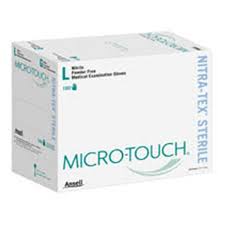 MICRO TOUCH NITRA-TEX GLOVES PACK OF 50